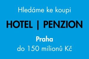 prodej hotelu, praha 5, hotel na prodej, hledáme, koupíme